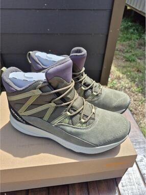 Merrell Womens Bravada Edge 2 Thermo Demi Waterproof Suede Size 11 Boots $140 WP